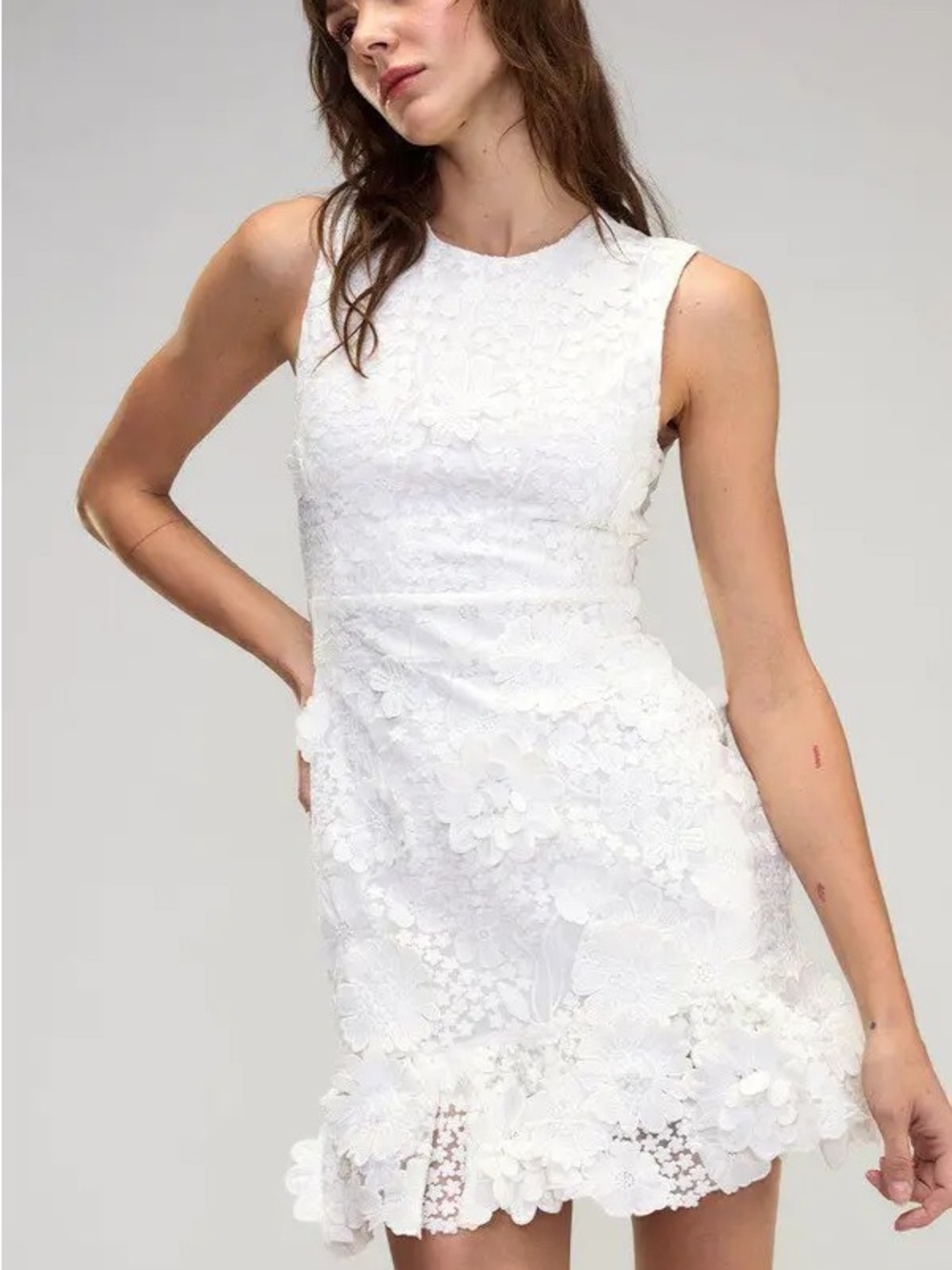 Cynthia Rowley Blooming Lace Cocktail Dress